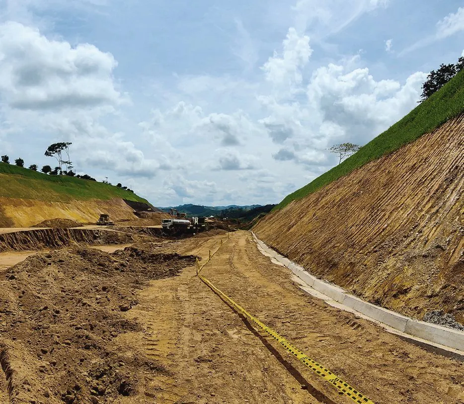 Talud en suelo residual